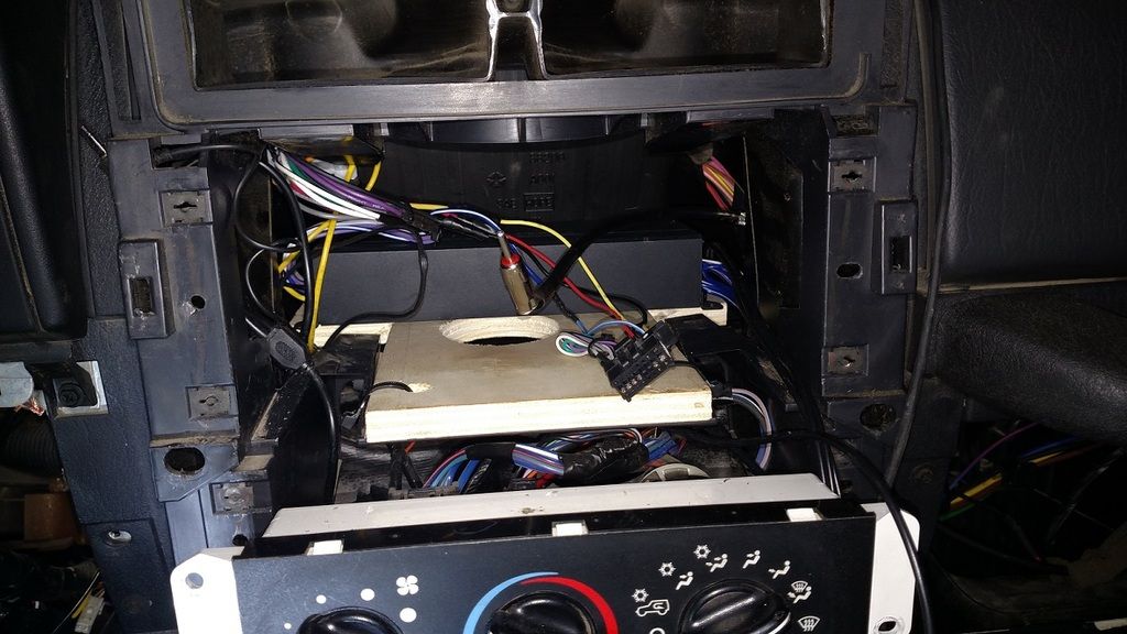 Mounting Amp in Dash (Alpine KTP445U) Jeep Wrangler Forum